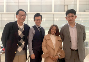 カンボジアからお客様が訪日されました