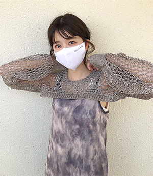 『洗える抗菌持続マスク』がインスタグラムに紹介されました！